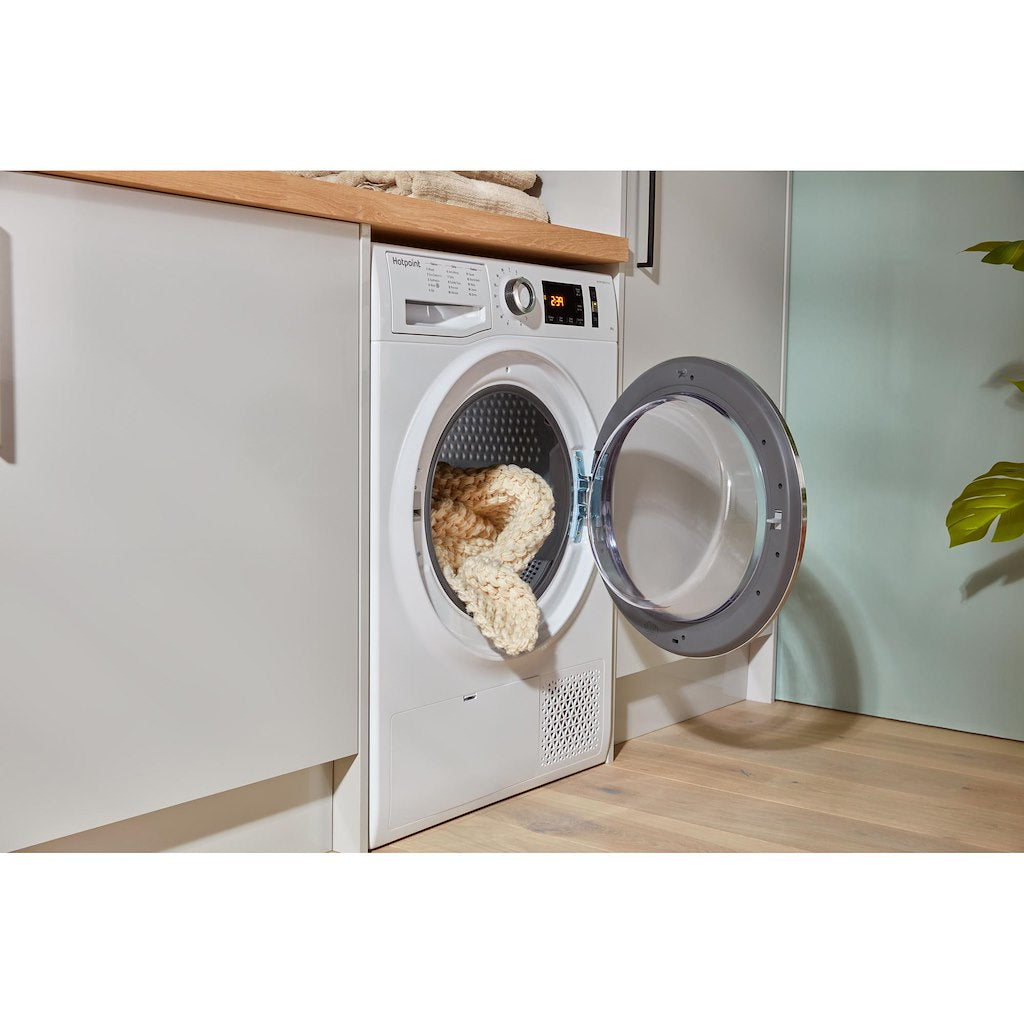 Hotpoint ActiveCare Heat Pump Tumble Dryer - White - 8kg - A++ Rated - NT M11 82XB