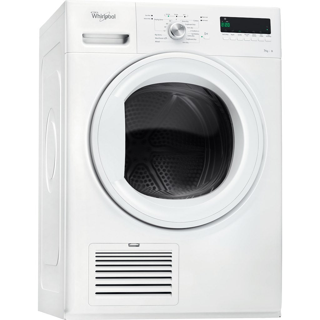 Whirlpool Condenser Tumble Dryer: Freestanding, 7kg - DDLX 70110