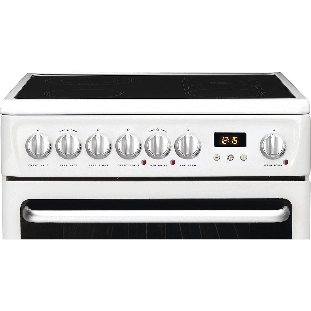 Hotpoint electric freestanding double cooker: 60cm