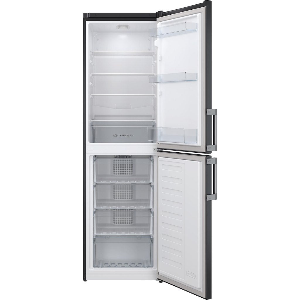 Low Frost 60/40 Fridge Freezer - Black - 54CM - 286L
