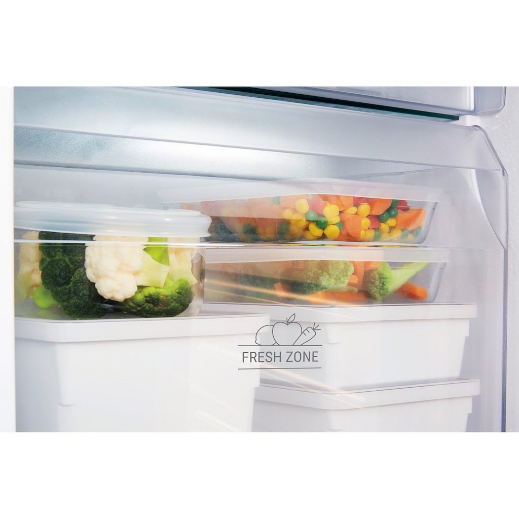 Hotpoint built in fridge freezer