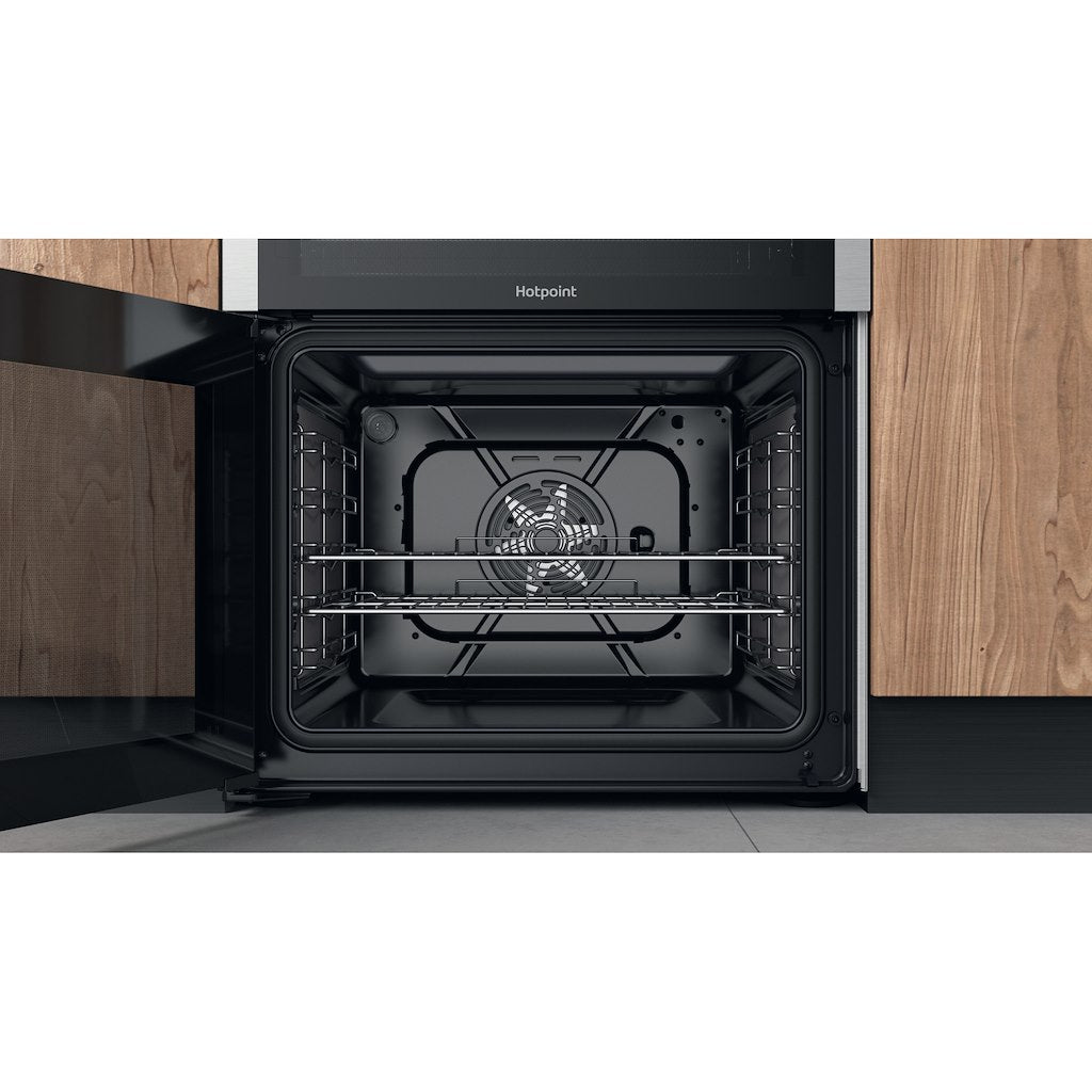 Hotpoint electric freestanding double cooker: 60cm