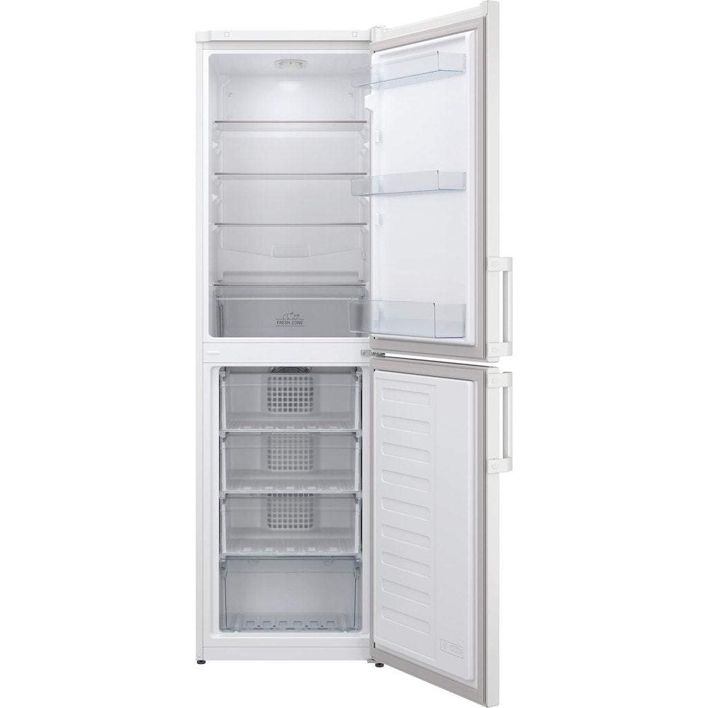 Hotpoint Low Frost 50/50 Fridge Freezer - White - Holds 16 Shopping Bags - E Rated - HB55 732 W UK