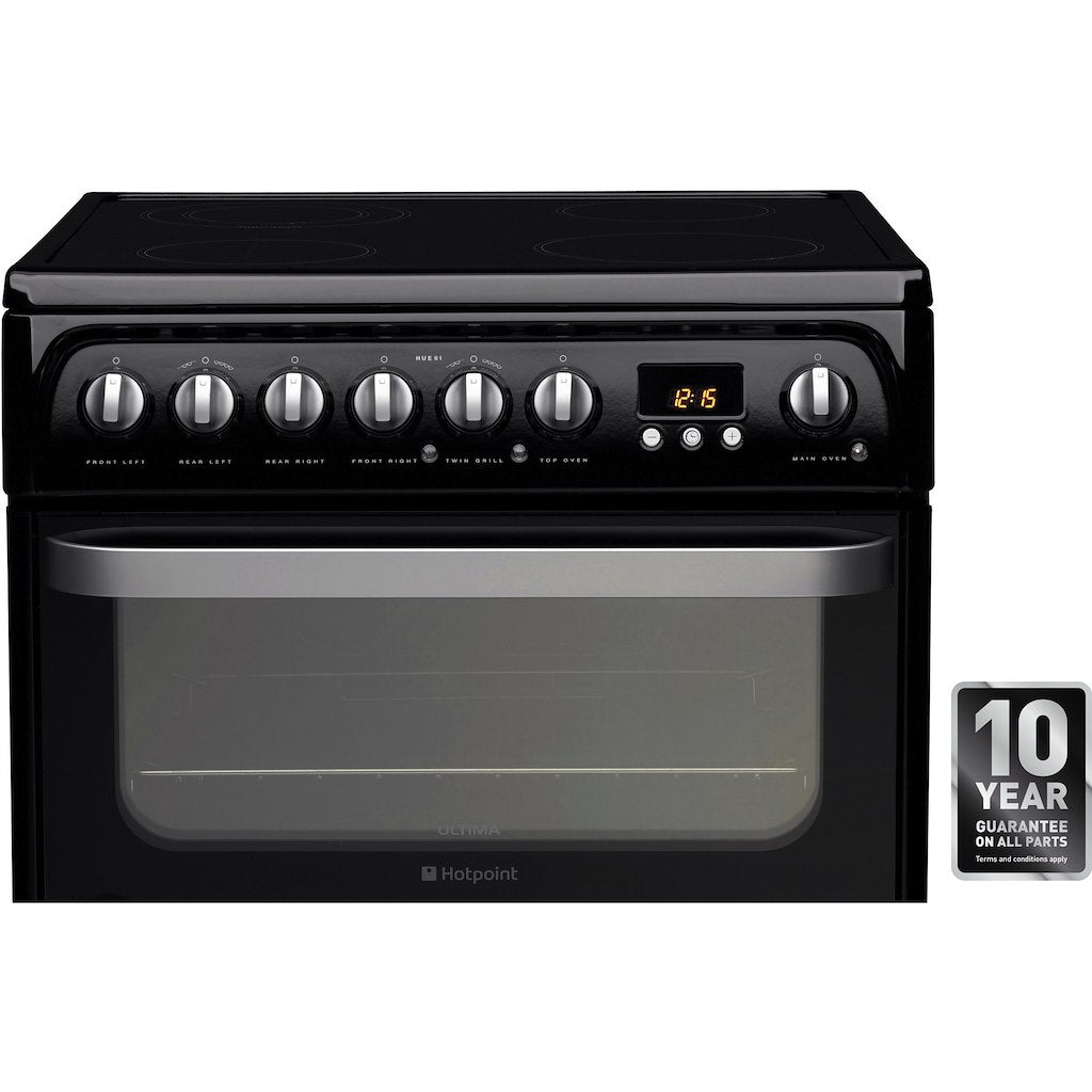 Hotpoint electric freestanding double cooker: 60cm