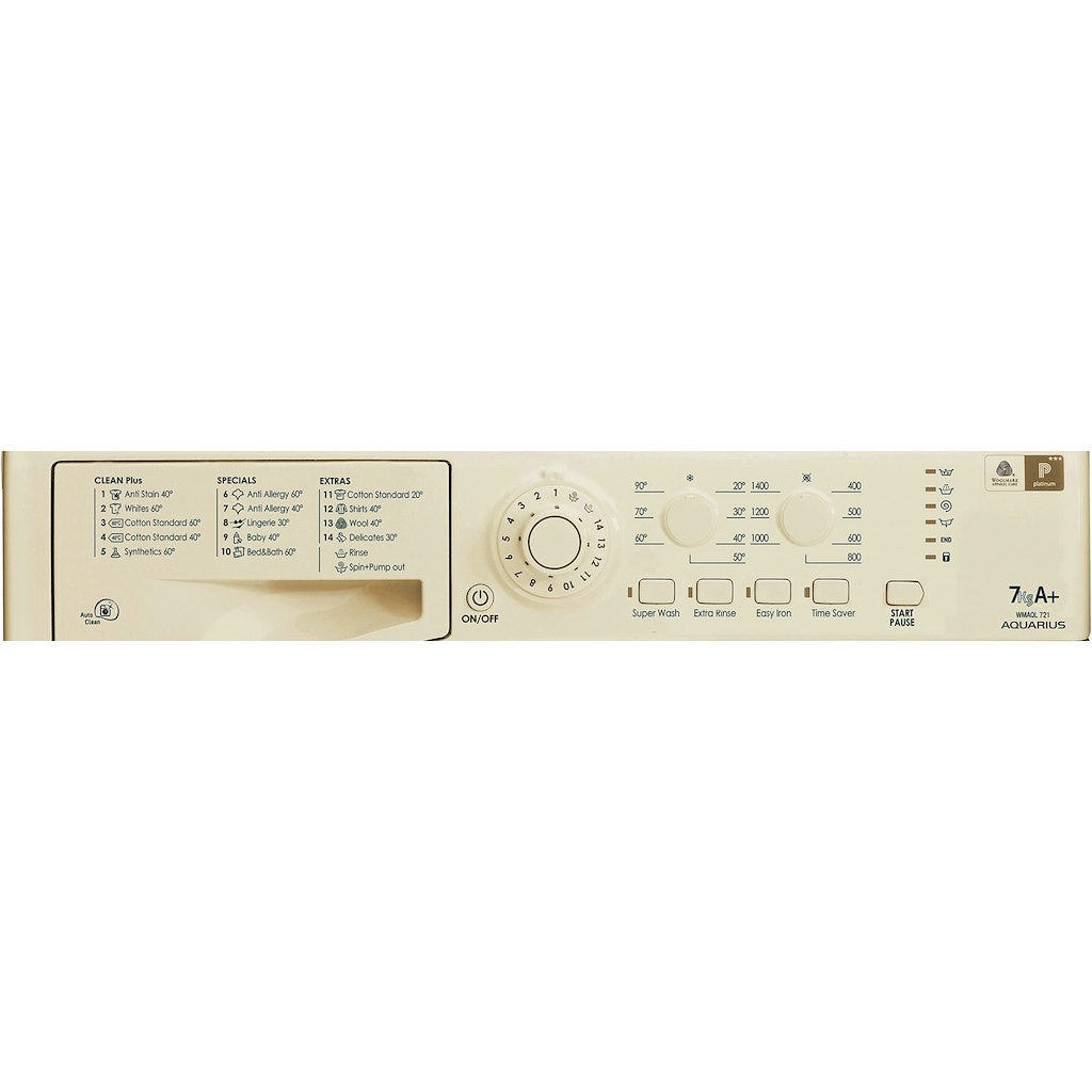 Hotpoint freestanding front loading washing machine: 7kg