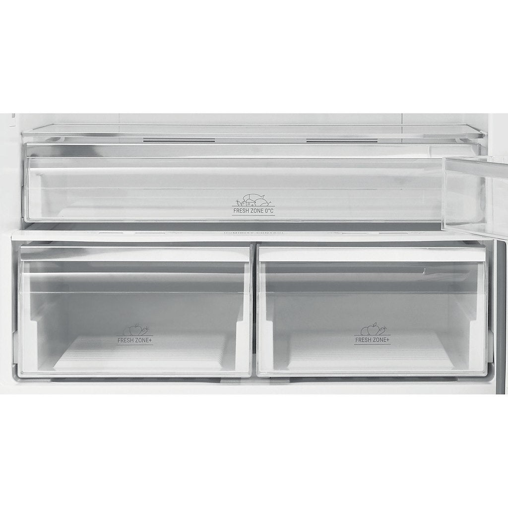 Hotpoint freestanding fridge freezer: frost free