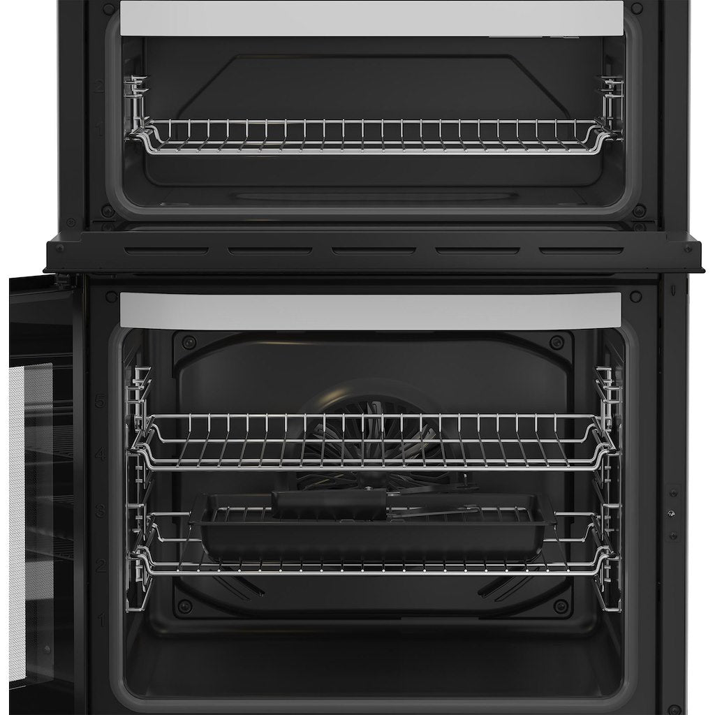 Hotpoint electric freestanding double cooker: 60cm
