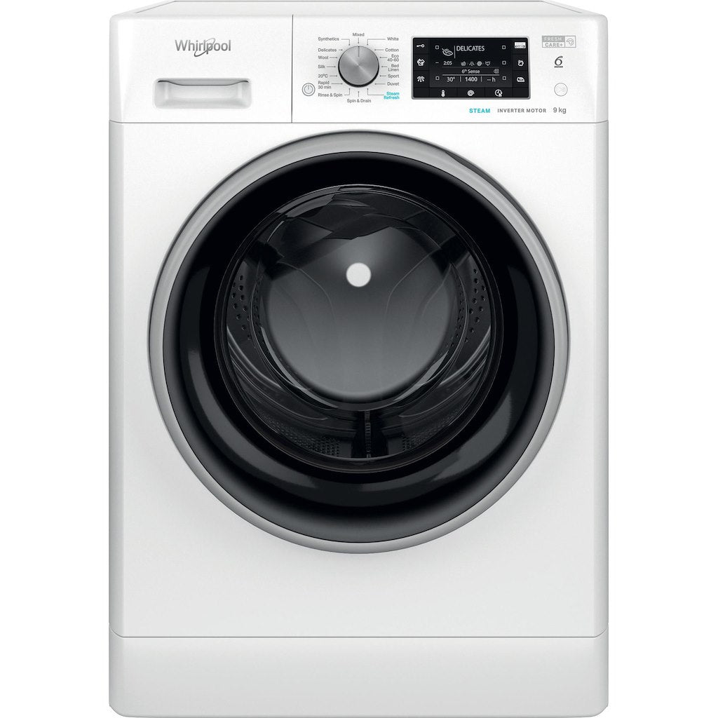 Whirlpool washing machine: 9,0kg - FFD 9448 BSV UK