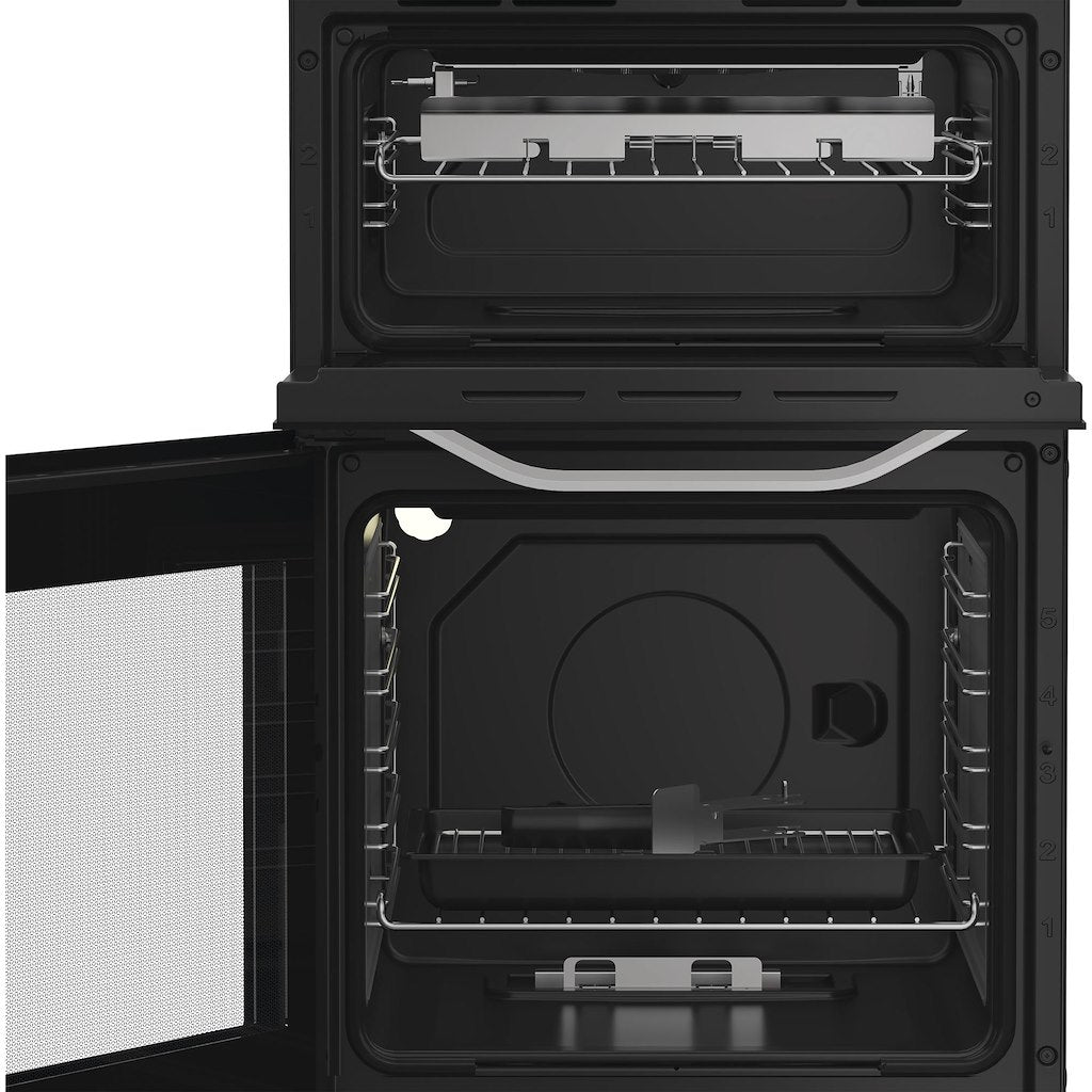 Hotpoint gas freestanding double cooker: 50cm
