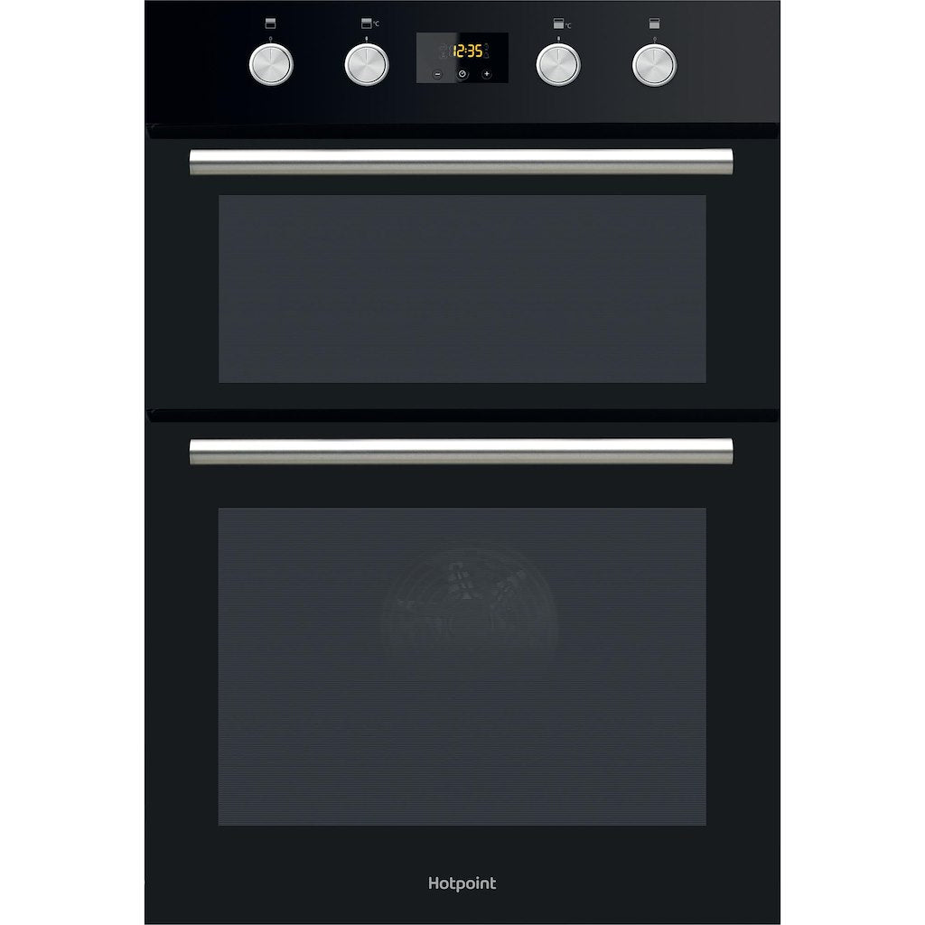 Class 2 - Double Oven - Black With Multifunction, Twin Variable Grill and Minute Minder