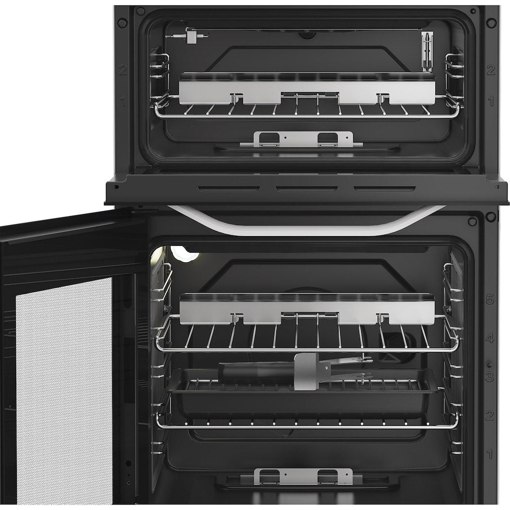 Hotpoint gas freestanding double cooker: 50cm