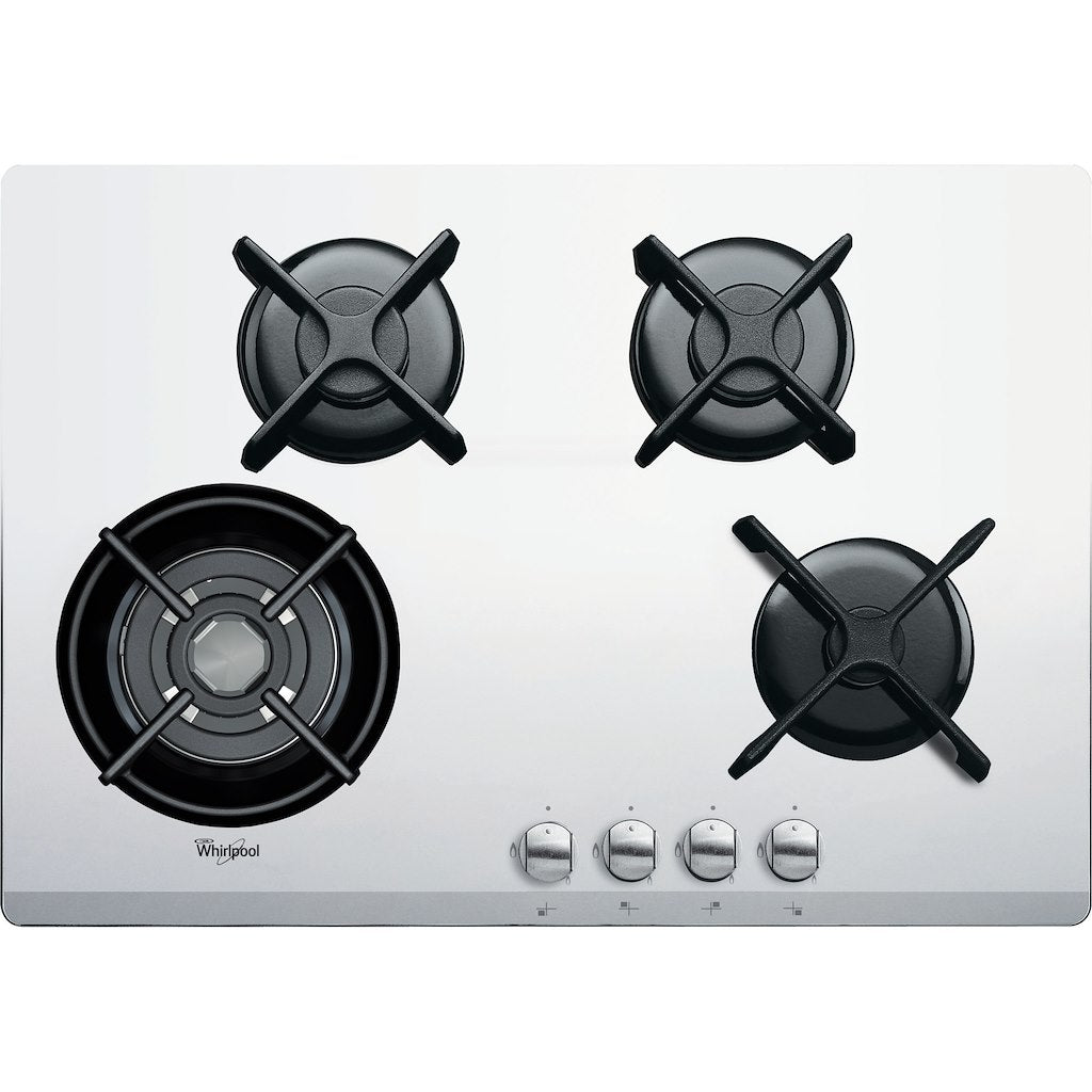 Whirlpool Gas Hob: 4 gas burners - AKT 466/WH