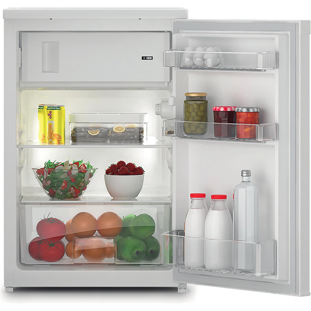 Hotpoint Under Counter Fridge with Ice Box - White - E Rated
