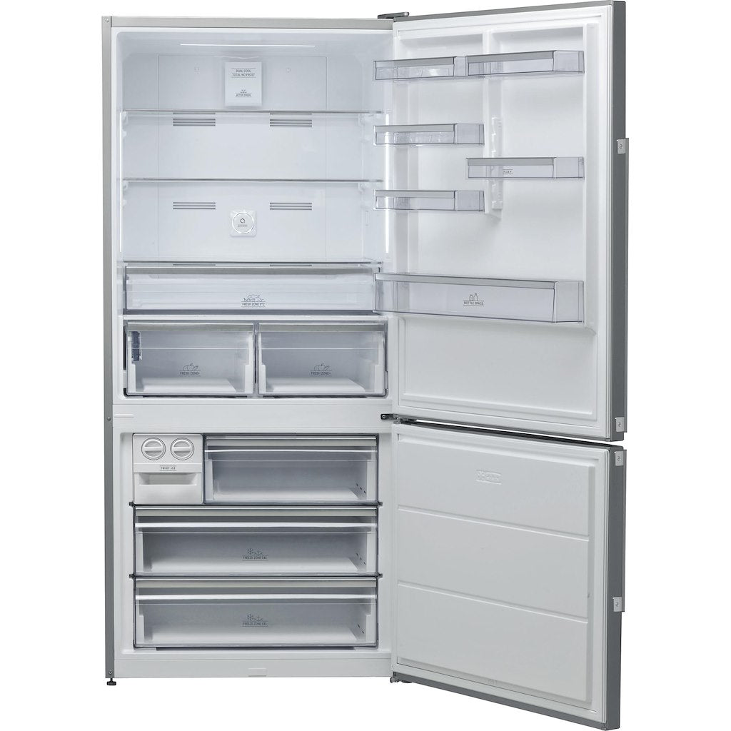 Hotpoint freestanding fridge freezer: frost free