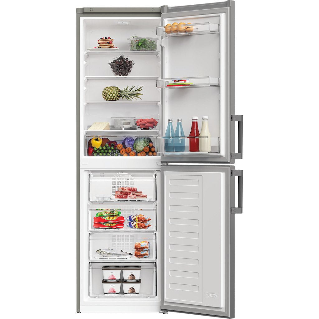 No Frost 50/50 Fridge Freezer - Silver - 54CM - 270L