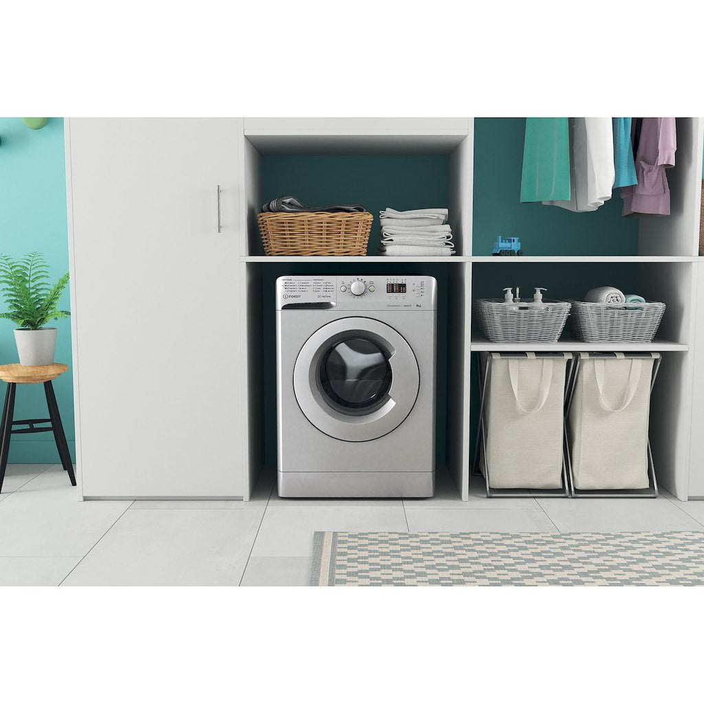 Indesit MTWA 81483 S UK Washing Machine - Silver
