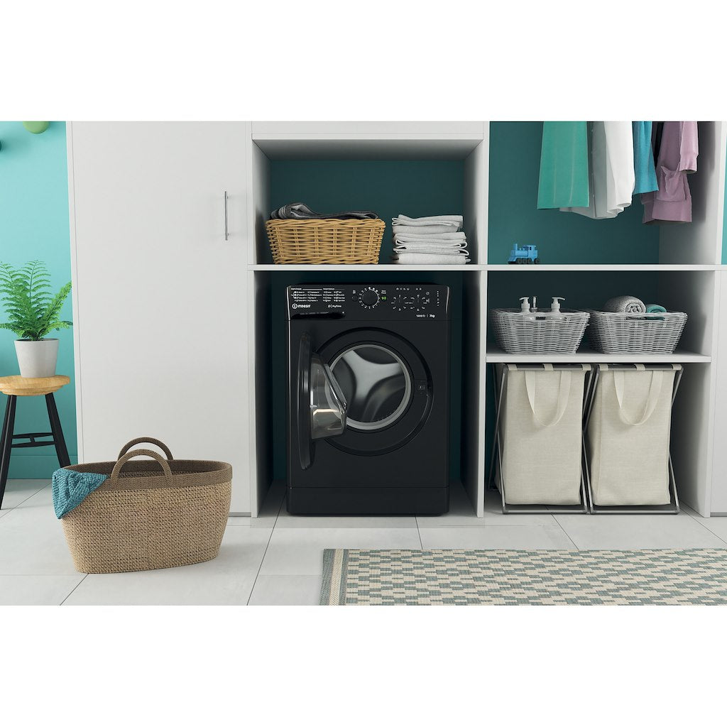 Indesit Ecotime MTWC 71252 K UK Washing Machine - Black