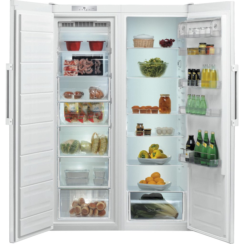No Frost  Upright Freezer - White - 59.5CM - 263L