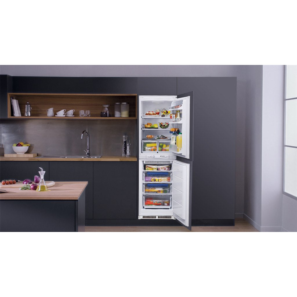 Hotpoint built in fridge freezer