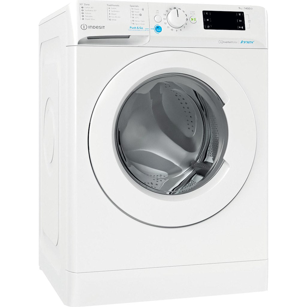 Freestanding front loading washing machine - BWE 91496X W UK N