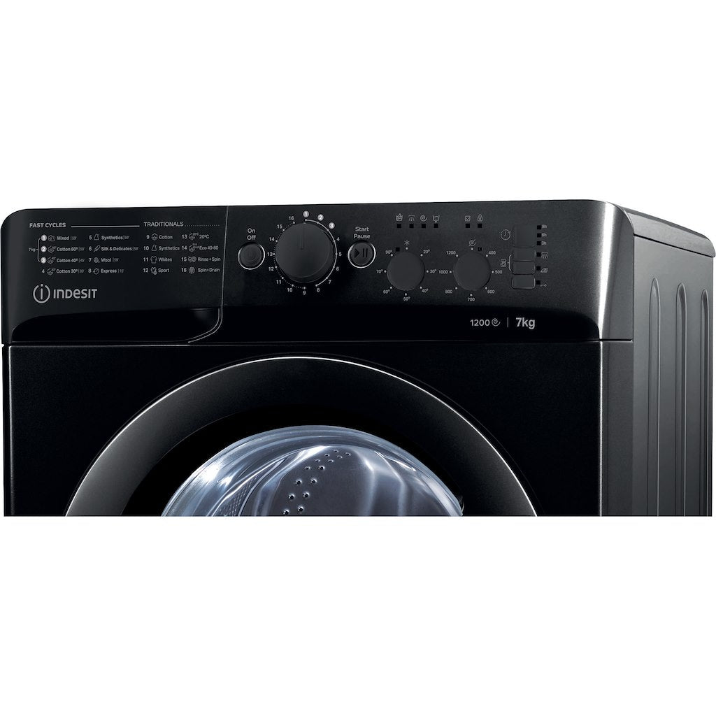 Indesit Ecotime MTWC 71252 K UK Washing Machine - Black
