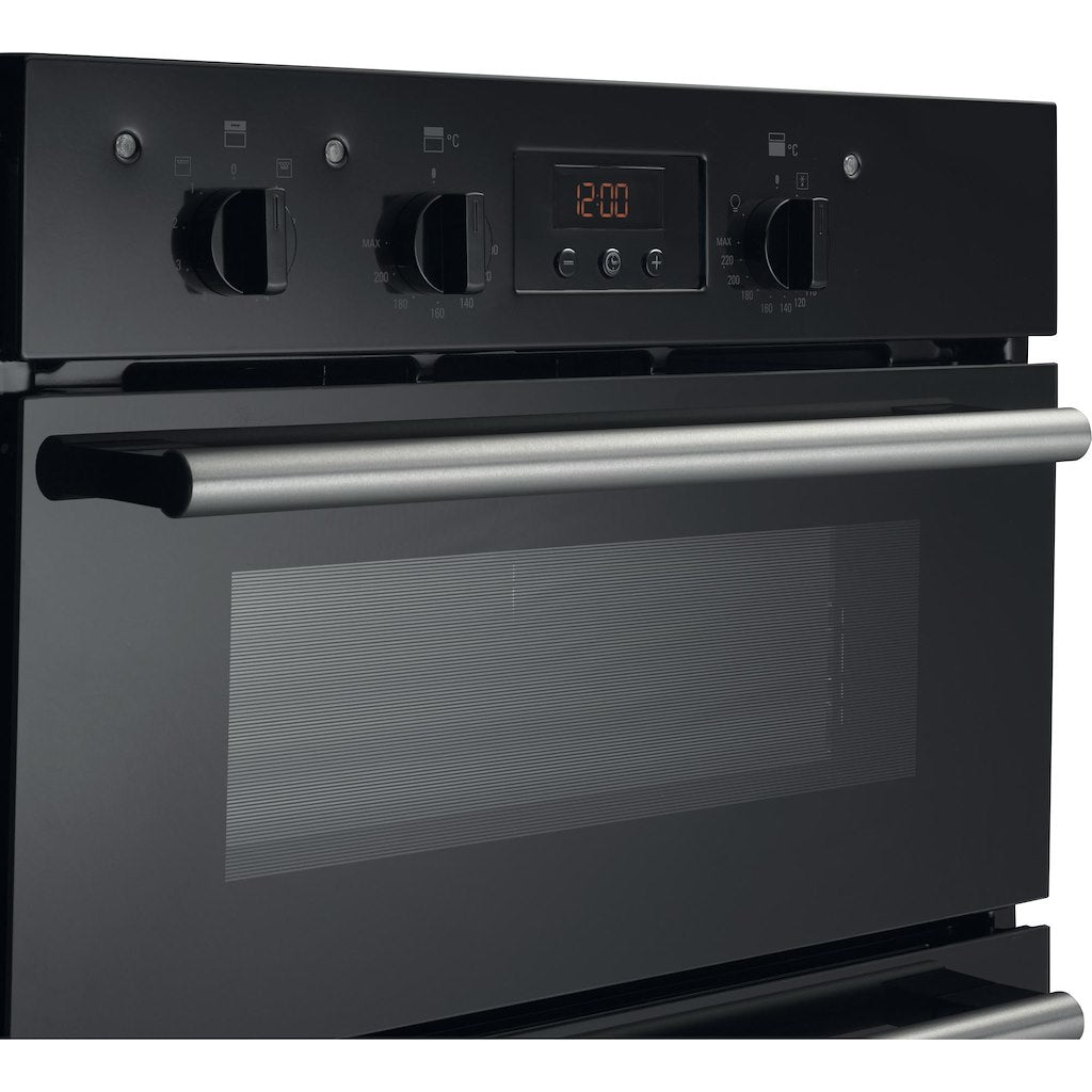 Hotpoint Class 2 Built-in Electric Fan Double Oven - Black - A Rated - DD2 540 BL