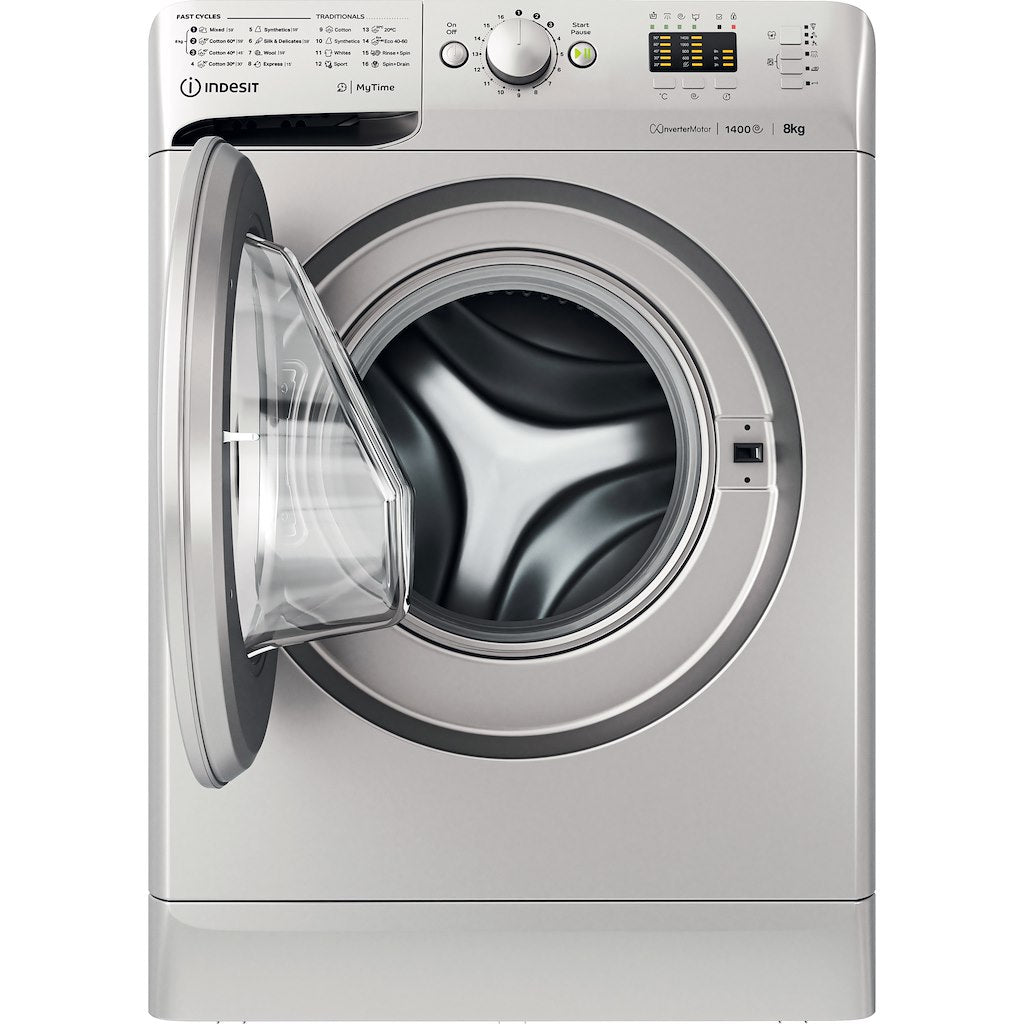 Indesit MTWA 81483 S UK Washing Machine - Silver