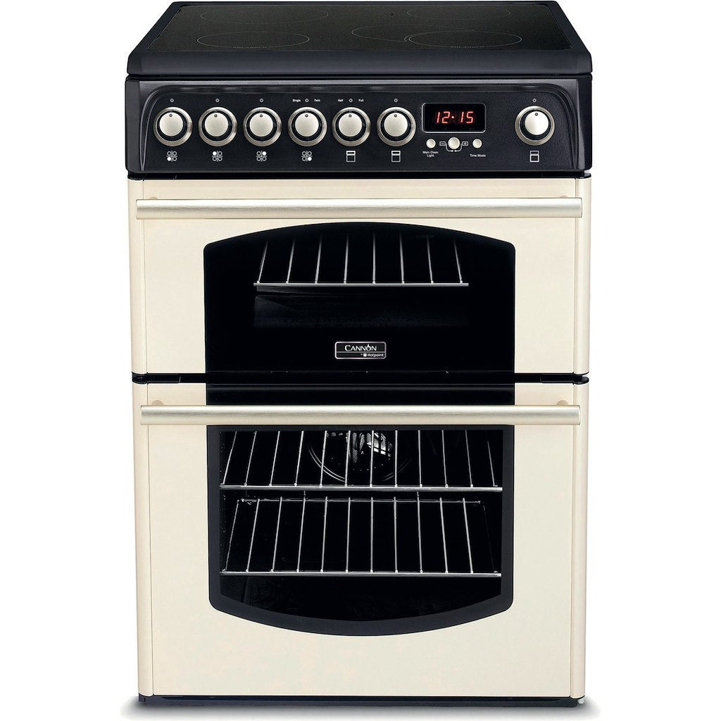 Hotpoint electric freestanding double cooker: 60cm