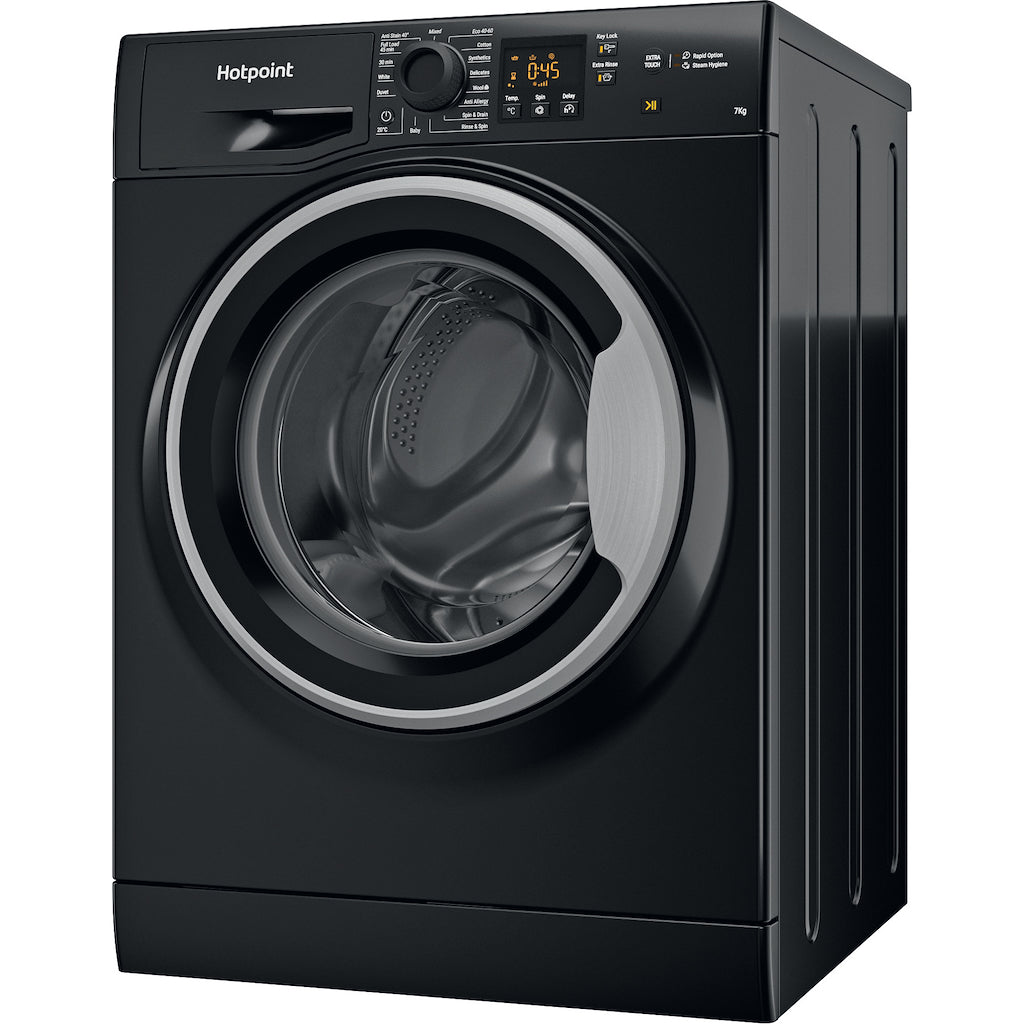 Hotpoint freestanding front loading washing machine: 7kg