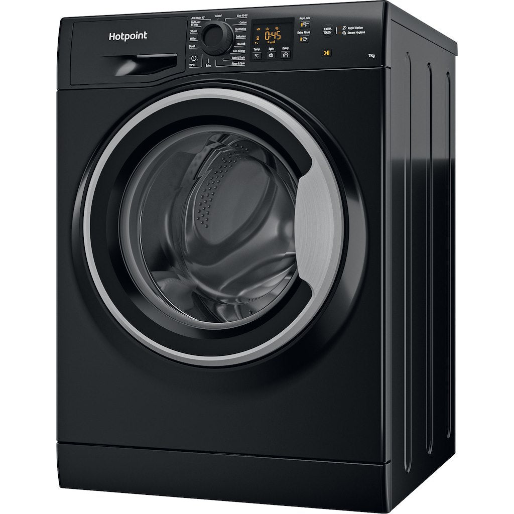 Hotpoint freestanding front loading washing machine: 7kg