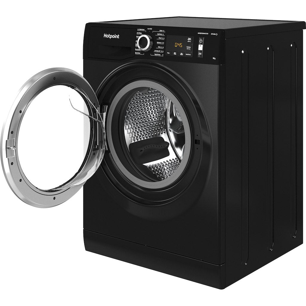 Hotpoint NM11 964 BC A UK N Front Load 9kg Washing Machine - Black