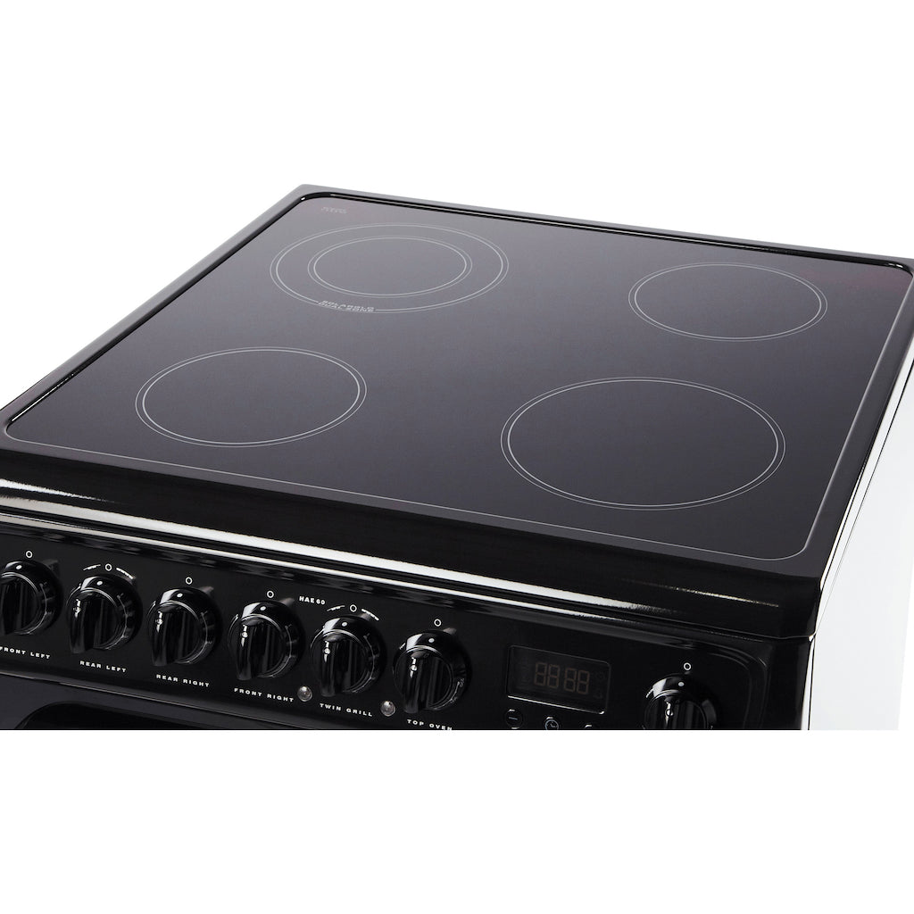 Hotpoint electric freestanding double cooker: 60cm