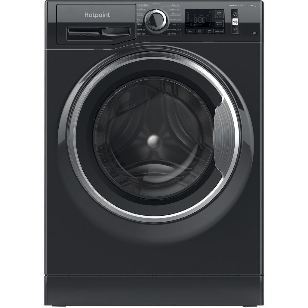 Hotpoint NM11945BCA UK N ActiveCare 9kg Front Load Washing Machine - Black