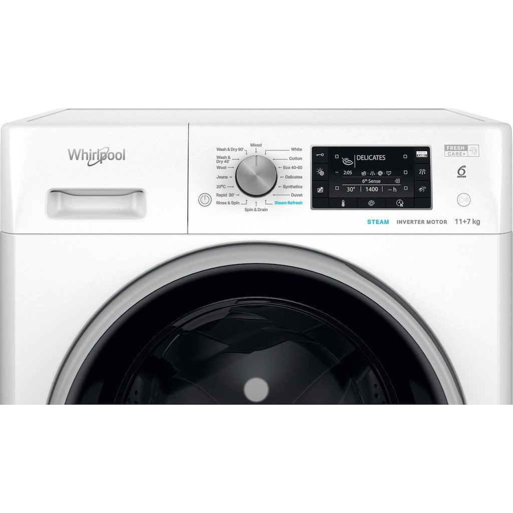 Whirlpool washer dryer - FFWDD 1174489 BSV UK