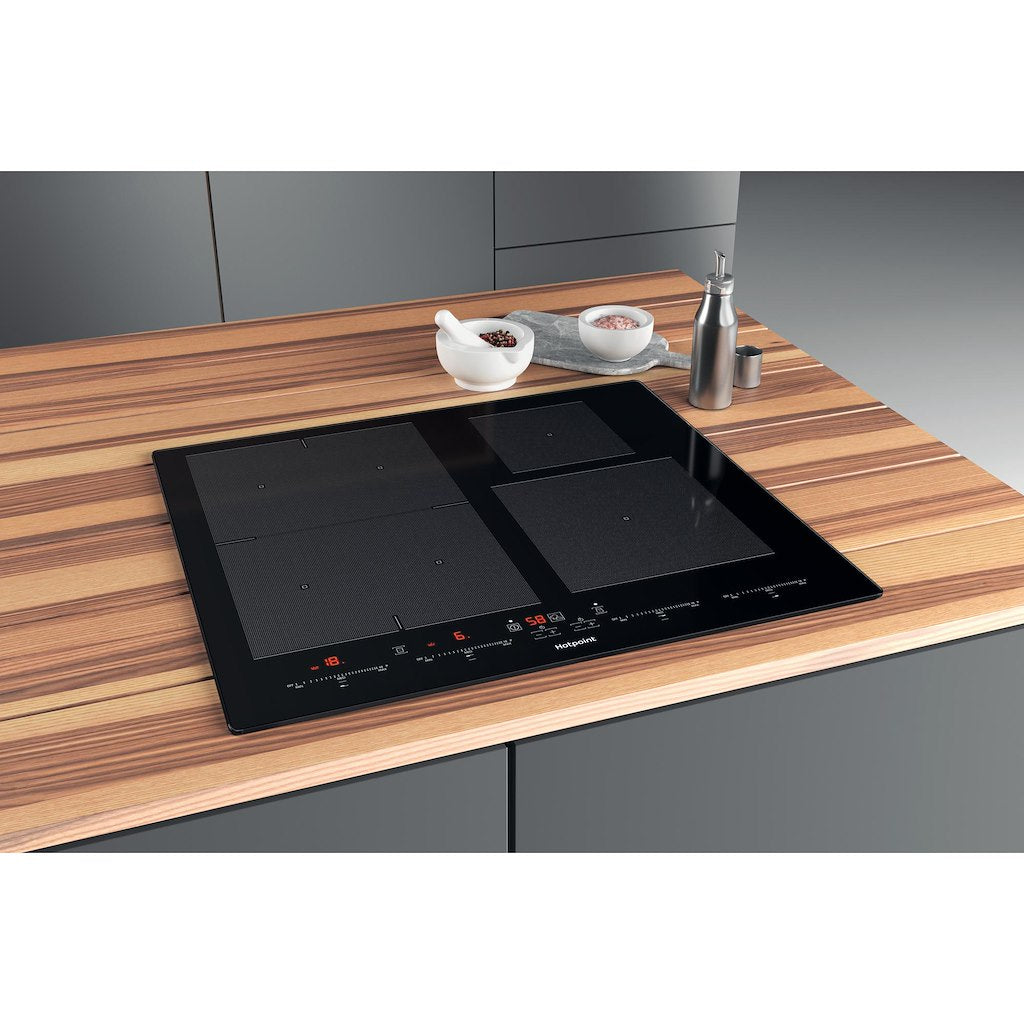 Hotpoint ActiveCook Induction Hob - Black - 65cm - ACO 654 NE