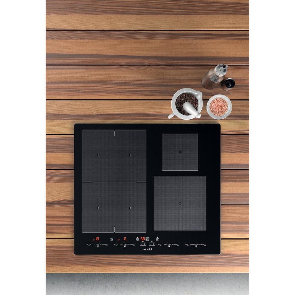 Hotpoint ActiveCook Induction Hob - Black - 65cm - ACO 654 NE
