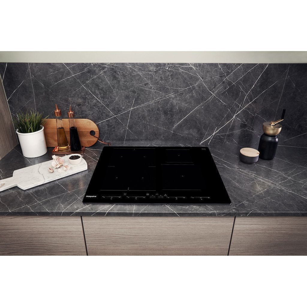 Hotpoint ActiveCook Induction Hob - Black - 65cm - ACO 654 NE