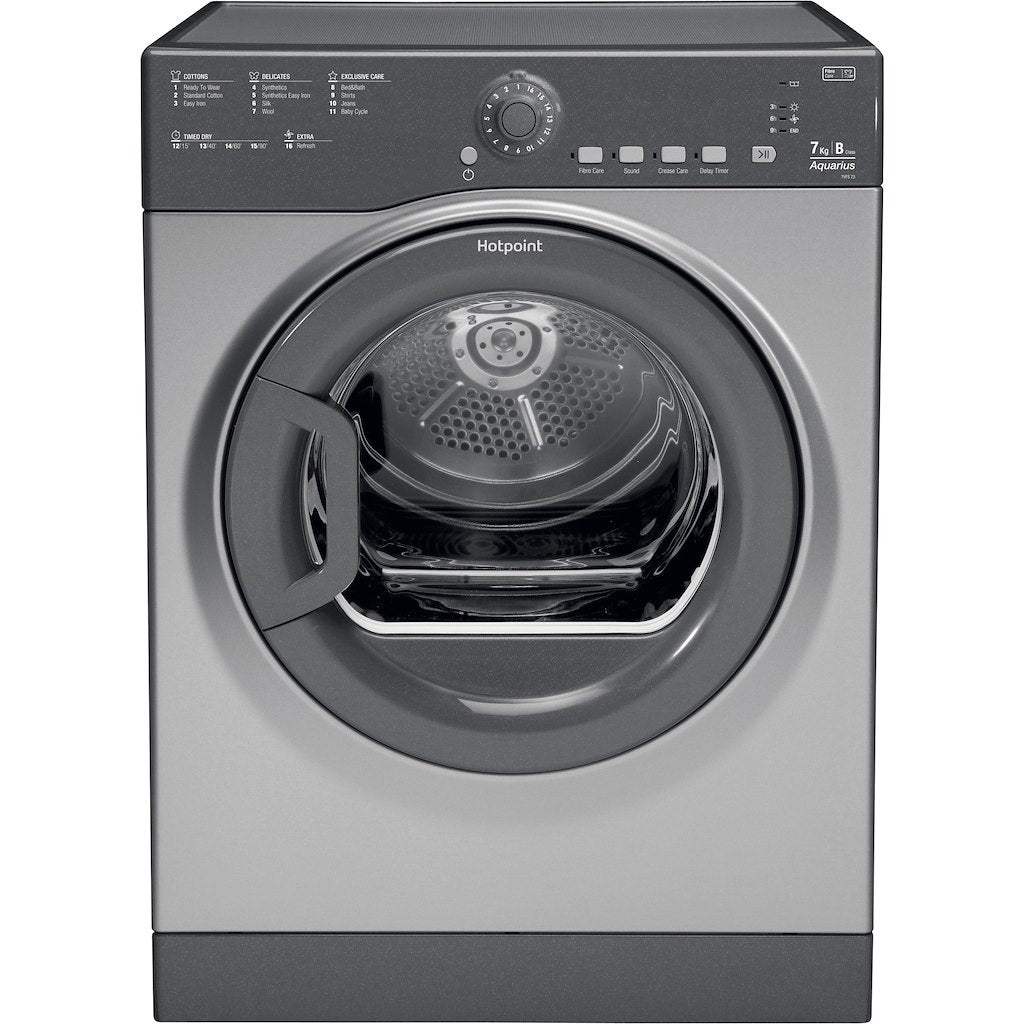 Hotpoint air-vented tumble dryer: freestanding, 7kg