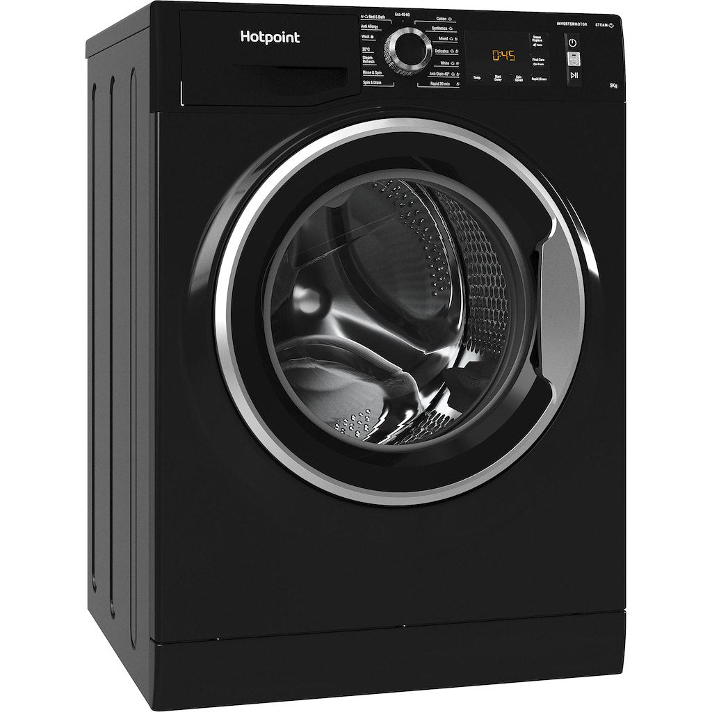 Hotpoint NM11945BCA UK N ActiveCare 9kg Front Load Washing Machine - Black