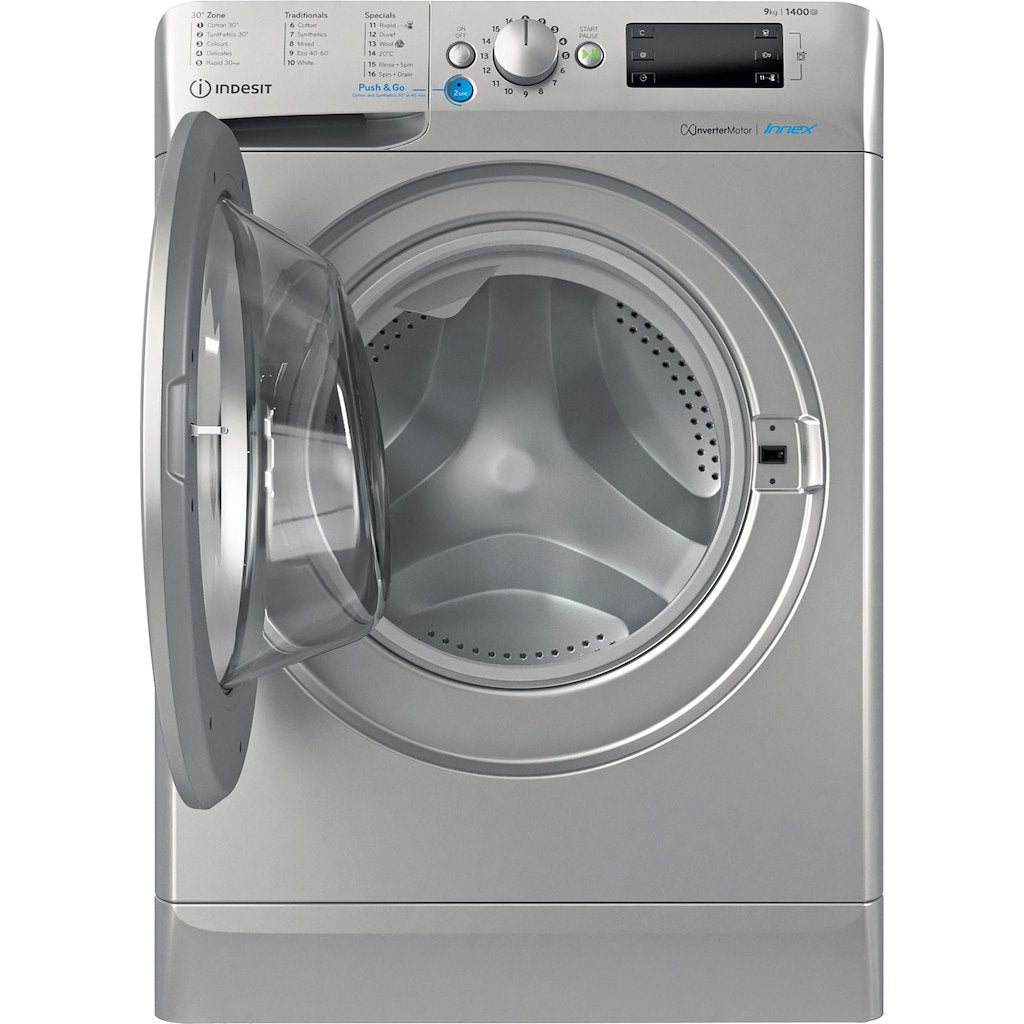 Freestanding front loading washing machine: 9kg - BWE 91483X S UK N