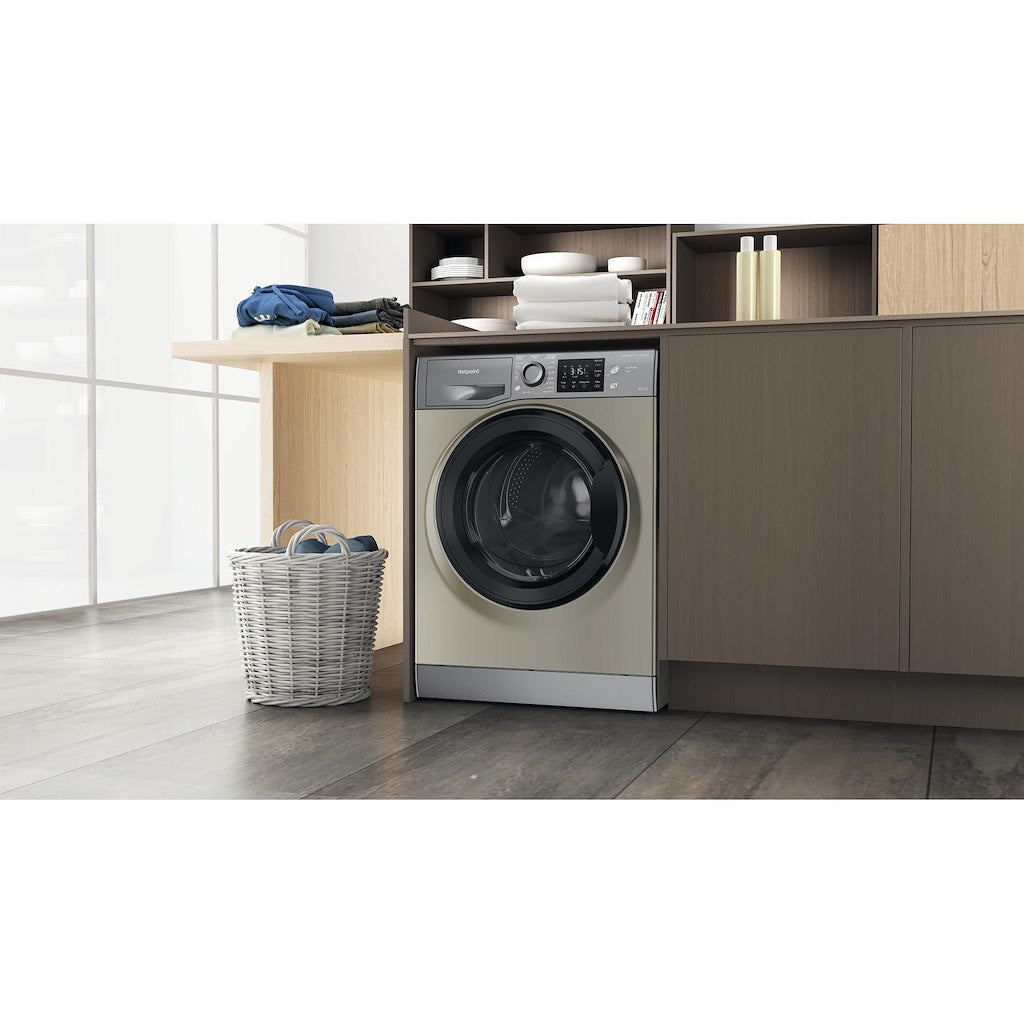 Hotpoint NDB8635GKUK graphite 8+6kg washer dryer - freestanding