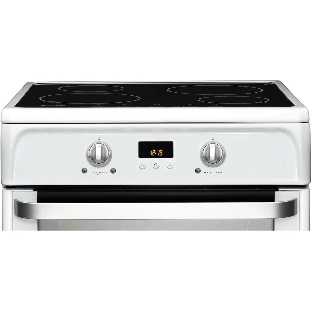 Hotpoint electric freestanding double cooker: 60cm