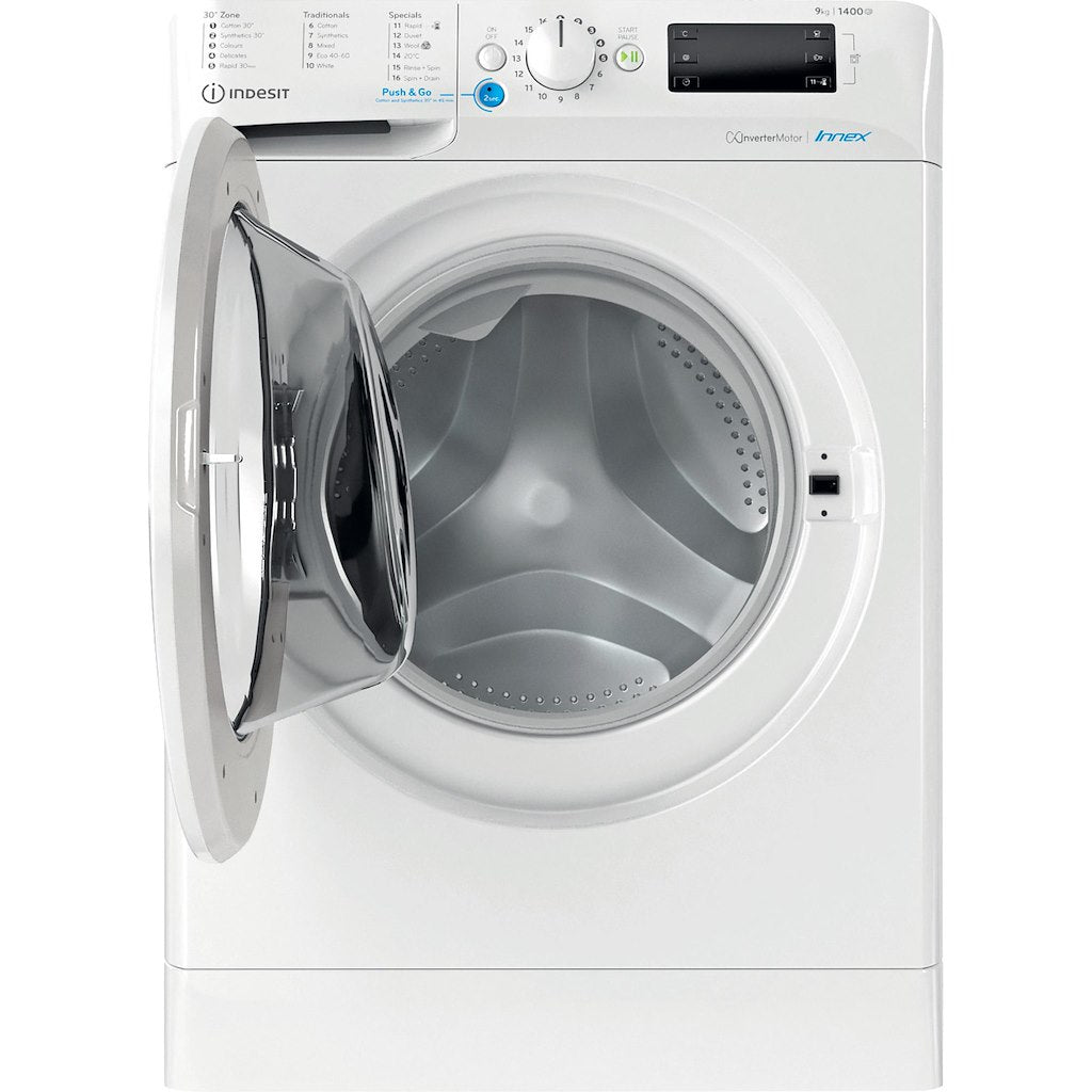 Freestanding front loading washing machine - BWE 91496X W UK N