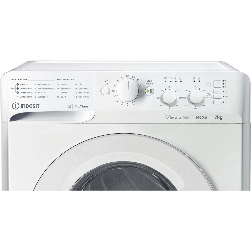 MTWC71485WUK Indesit WASHING MACHINE 7KG - White -