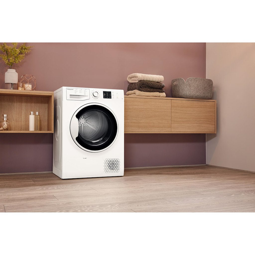Hotpoint ActiveCare Heat Pump Tumble Dryer - White - 8kg - A+ Rated - NT M10 81WK UK