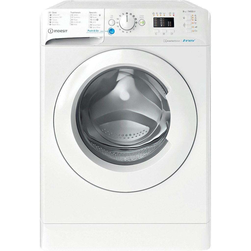 Freestanding front loading washing machine: 8,0kg - BWA 81485X W UK N