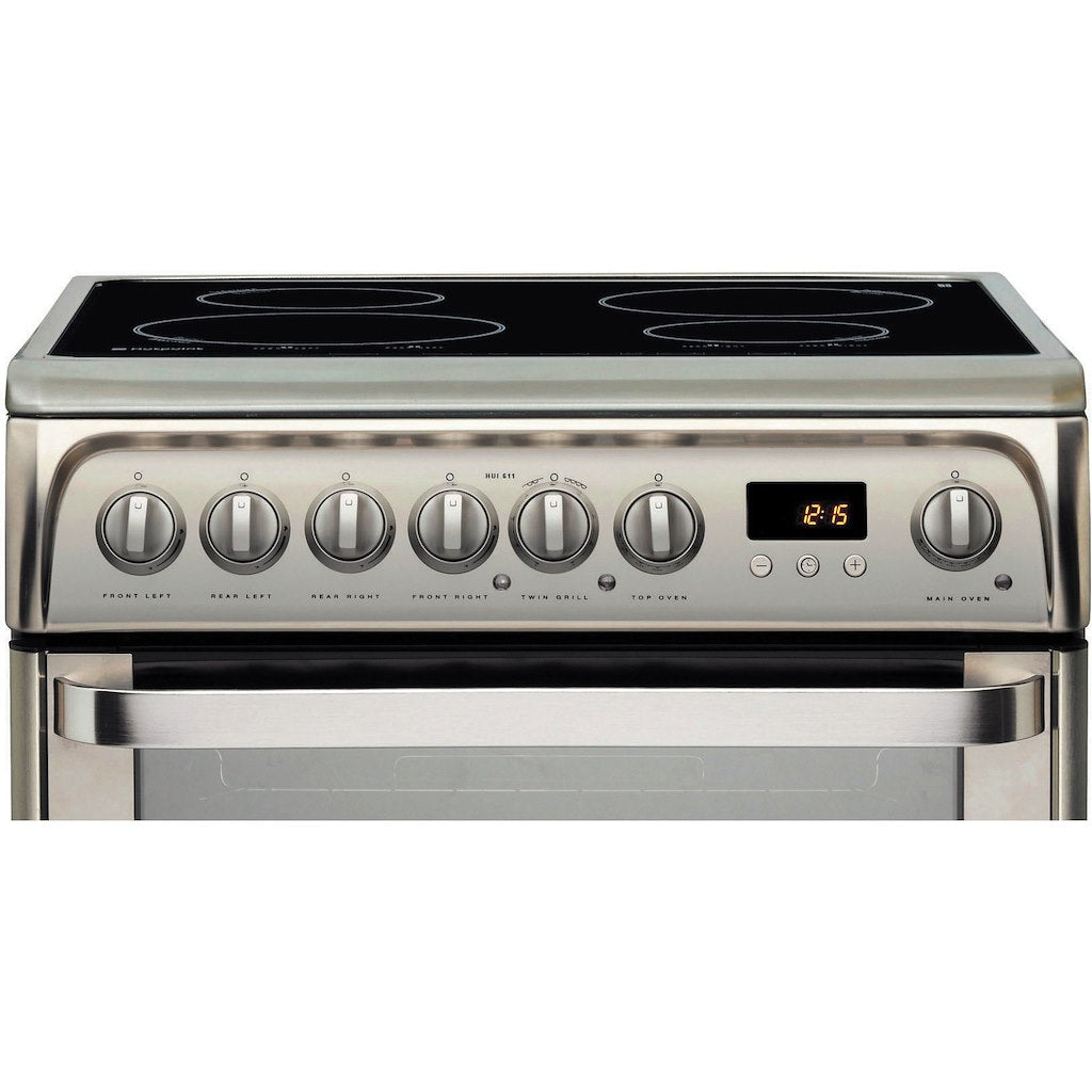 Hotpoint electric freestanding double cooker: 60cm