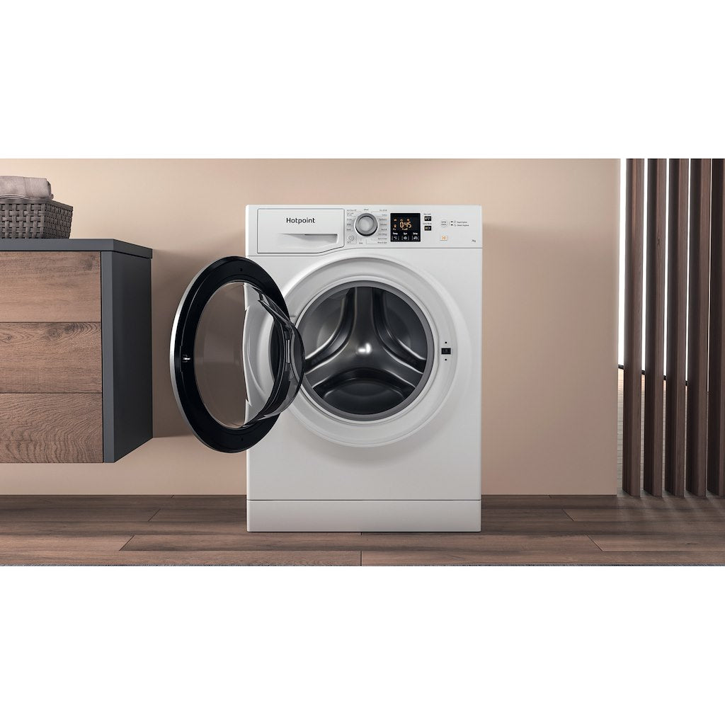 Hotpoint NSWE 743U WS UK N Washing Machine - White