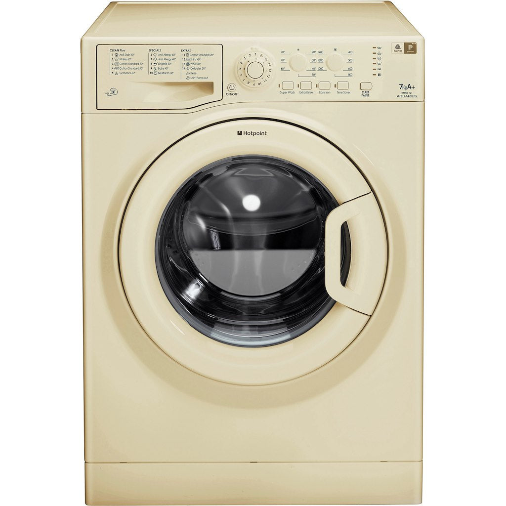 Hotpoint freestanding front loading washing machine: 7kg