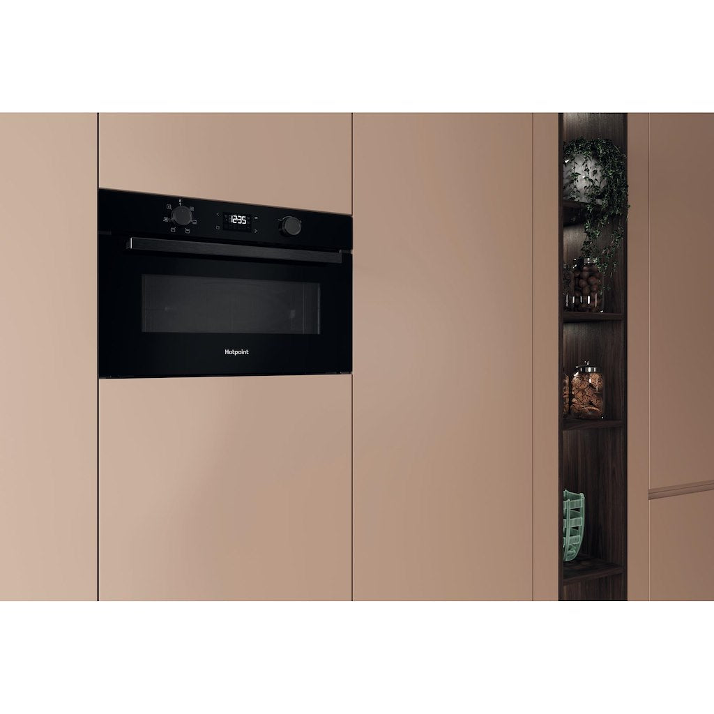 Hotpoint Class 2 HPD 254CR BUK Built In Microwave and Grill - Black